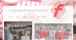 Desktop Screenshot of fleischer-rlp.de